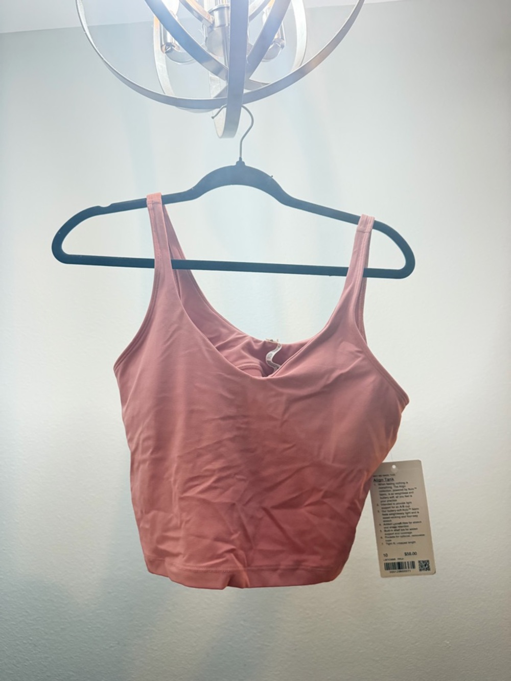 lululemon athletica Align Tank in Coral-Red - Picture 2 of 4